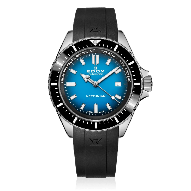 Men's Swiss Designer Edition-Edox Skydiver Neptunian Men's Blue Watch 80120-3NCA-BUIDN Men's Swiss Designer Edition-Edox Skydiver Neptunian Men's Blue Watch 80120-3NCA-BUIDN