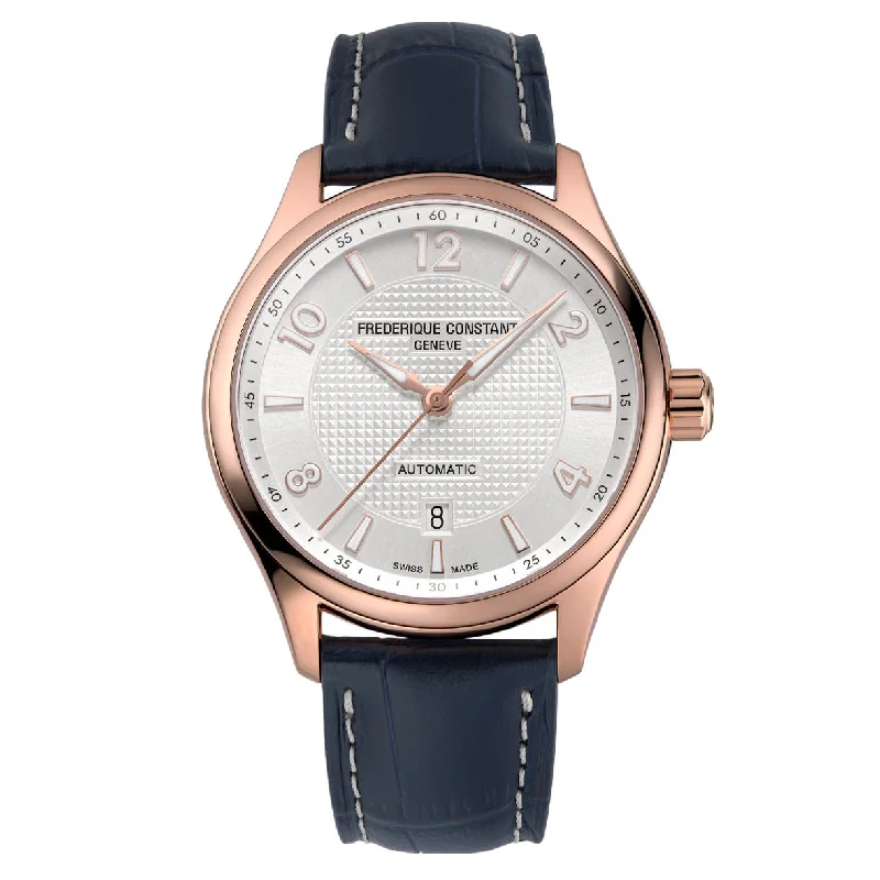 Men's Swiss Watch Spring Edition-Frederique Constant Watch Automatic Runabout Limited Edition Rose Gold PVD FC-303RMS5B4