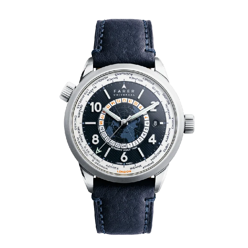 Men's GMT Watches with Exhibition Case Back -​ROCHÉ II