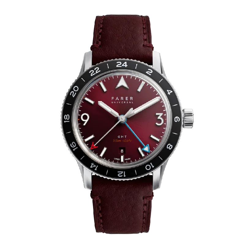 Men's GMT Watches with PVD Coating -​Crooms III - 40mm