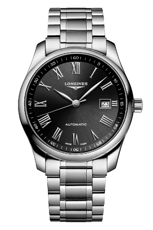 Men's European Made Design Dress Watches-Longines Master Collection 40mm Automatic L2.793.4.59.6