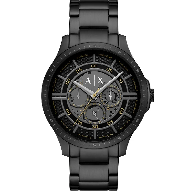 Men's Swiss Made Digital Watches-Armani Exchange Hampton AX2460 Multi-Function