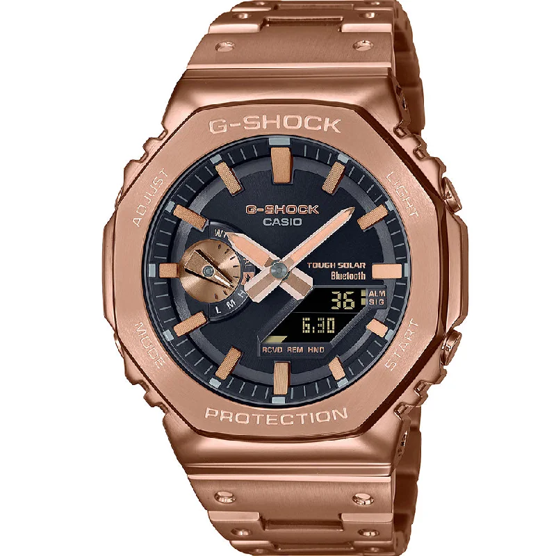 Mens Classic Design Smart Watches-G-Shock Full Metal GMB2100GD-5A Smartphone Link