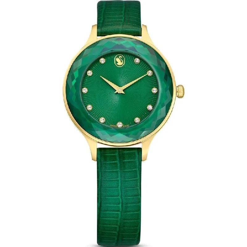 Men's Swiss Summer Edition-Swarovski Watch Octea Nova 33mm Green 5650005