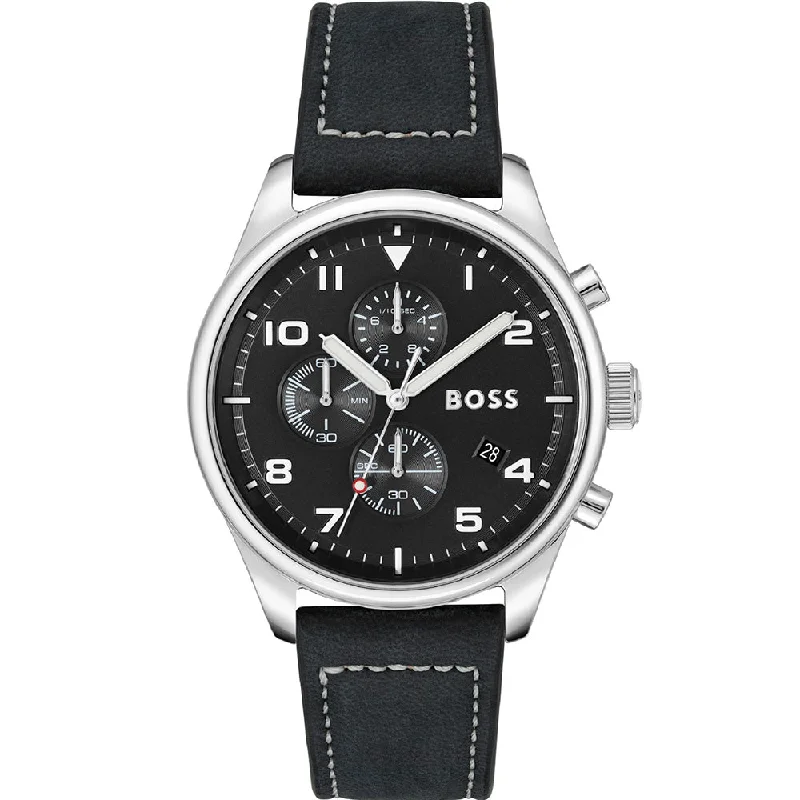Men's Fashionable Style Men's Sports Watches-Hugo Boss View 1513987 Chronograph