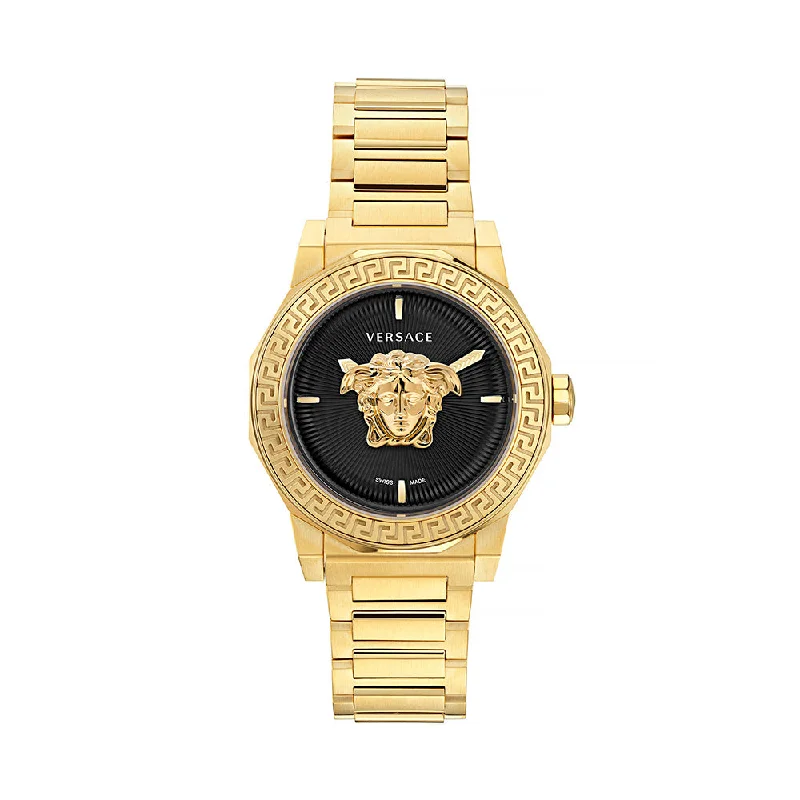 Men's Swiss Everyday Wear Edition-Versace Medusa Deco Ladies Gold Watch VE7B00623