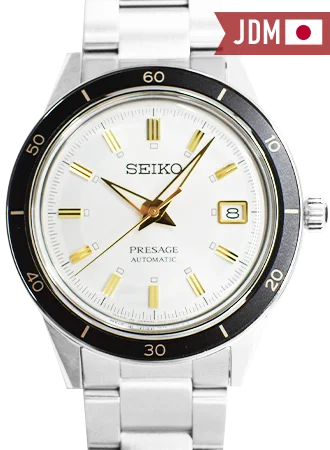 Men's Fashionable Style Dress Watches-Presage “Style60’s” Series White Ref. SARY193