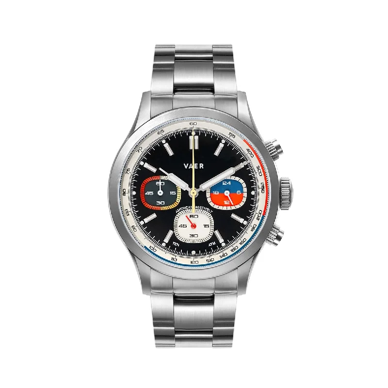 Durable Men's Chronograph Watches for Adventurers -R1 USA Rally Chronograph - Panda 40mm