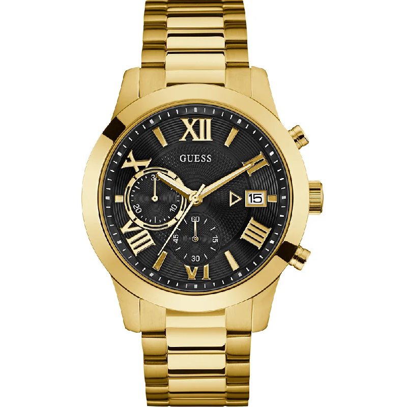 Men's Retro Style Men's Digital Watches-Guess Atlas W0668G8 Multi-Function