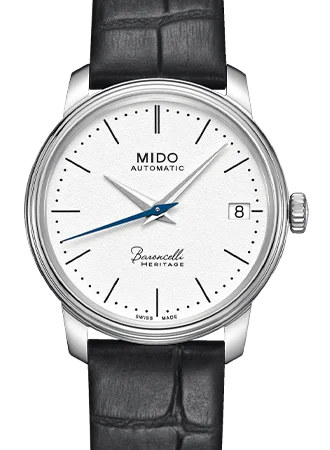 Men's Mechanical Watch Monogrammed-Baroncelli Heritage Lady - Leather Ref. M027.207.16.010.00 Men's Mechanical Watch Monogrammed-Baroncelli Heritage Lady - Leather Ref. M027.207.16.010.00
