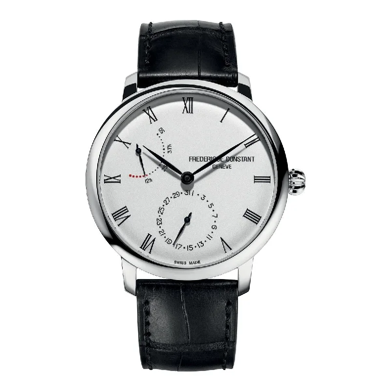 Men's Swiss Party Wear Edition-Frederique Constant Men's Watch Slimline Power Reserve Manufacture FC-723WR3S6