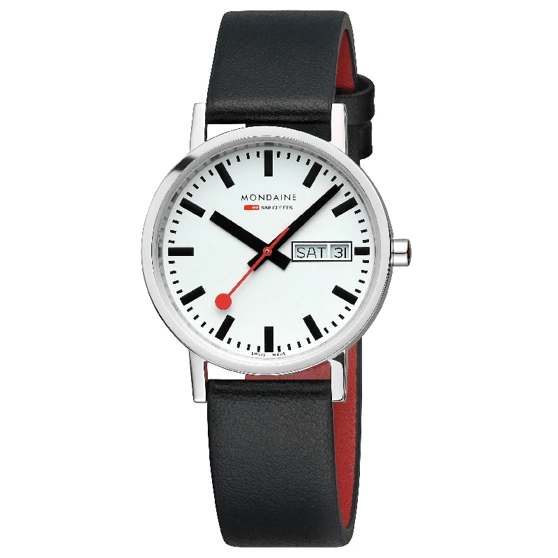 Men's Classic Watch Business Meeting Edition-Mondaine Classic Unisex White Watch A667.30314.11SBBV Men's Classic Watch Business Meeting Edition-Mondaine Classic Unisex White Watch A667.30314.11SBBV