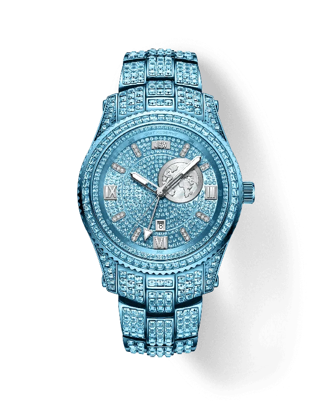 Women's Quartz Movement Design Mechanical Watches-RESERVE Jet Setter GMT Aqua | R6370F Women's Quartz Movement Design Mechanical Watches-RESERVE Jet Setter GMT Aqua | R6370F