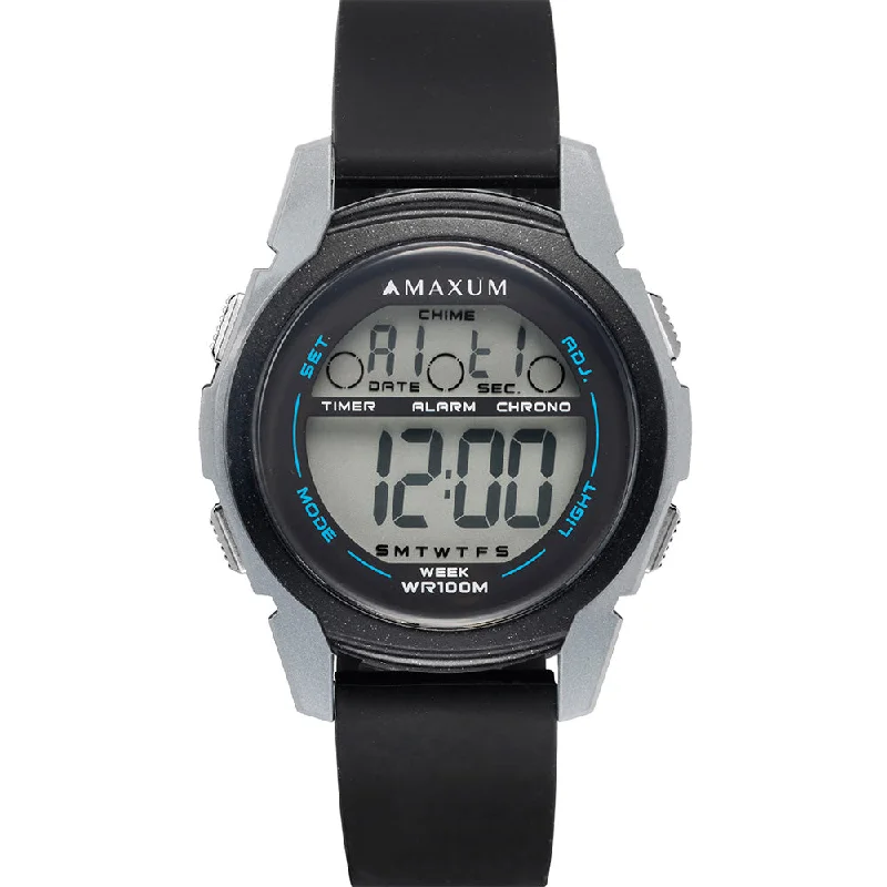 Mens Unique Shape Style Smart Watches-Maxum X2210L1 Escapade Unisex Watch