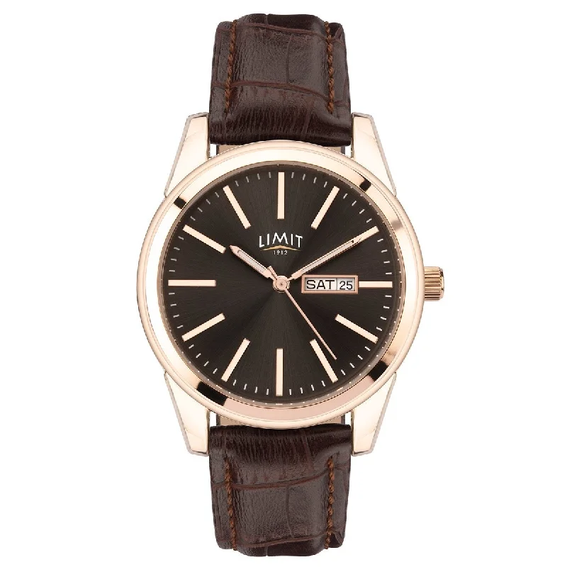 Men's Autumn Style Men's Watches-Limit 5752.01 Men's Brown Classic Watch