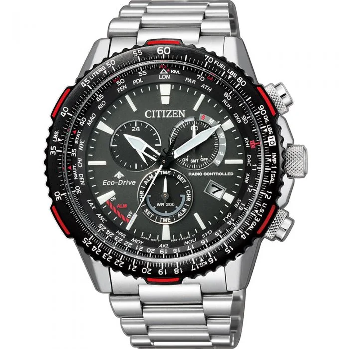 Men's Dive Watches for Casual Water Sports -Citizen Eco-Drive CB5001-57E Promaster Sky Men's Dive Watches for Casual Water Sports -Citizen Eco-Drive CB5001-57E Promaster Sky
