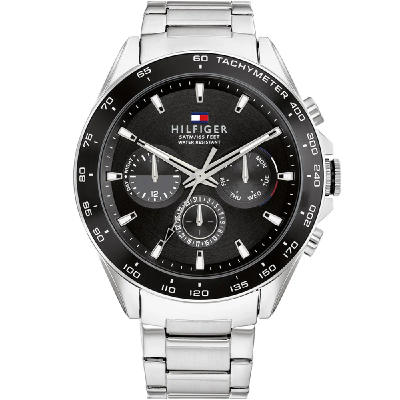 Men's Sophisticated Style Digital Watches-Tommy Hilfiger Owen 1791967 Multi-Function