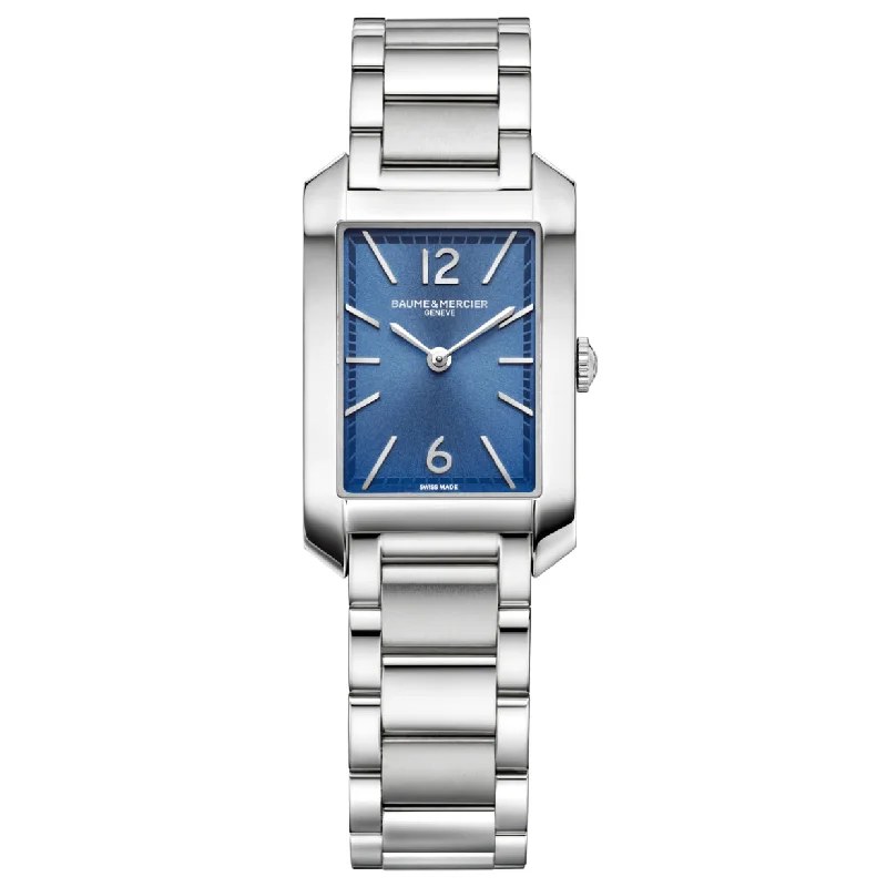 Men's Swiss Winter Edition-Baume & Mercier Men's Hampton Blue Watch 10476