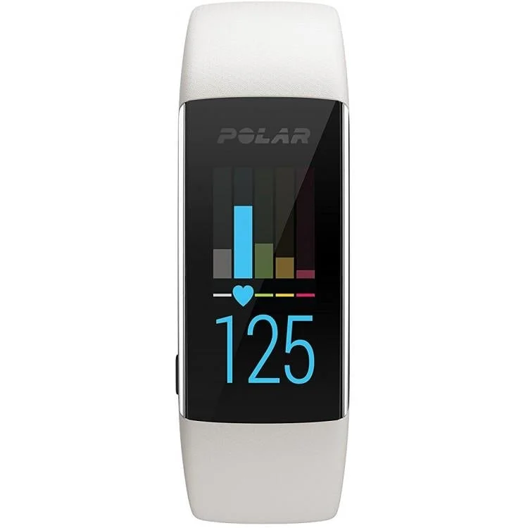 Unisex Quartz Movement Style Watches-Polar 90064879 A370 White Smartwatch