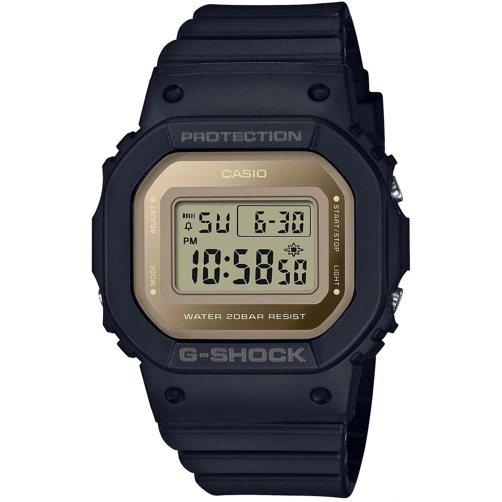 Unisex Everyday Wear Style Watches-Casio G-Shock GMD-5600 Ladies Black Watch GMD-S5600-1ER