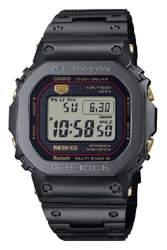 Men's Swiss Made Dress Watches-G-Shock Full Metal MR-G Titanium MRG-B5000B-1