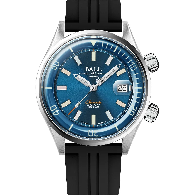 Men's Swiss Spring Edition-Ball Engineer Master II Diver Chronometer Men's Blue Watch DM2280A-P1C-BER Men's Swiss Spring Edition-Ball Engineer Master II Diver Chronometer Men's Blue Watch DM2280A-P1C-BER