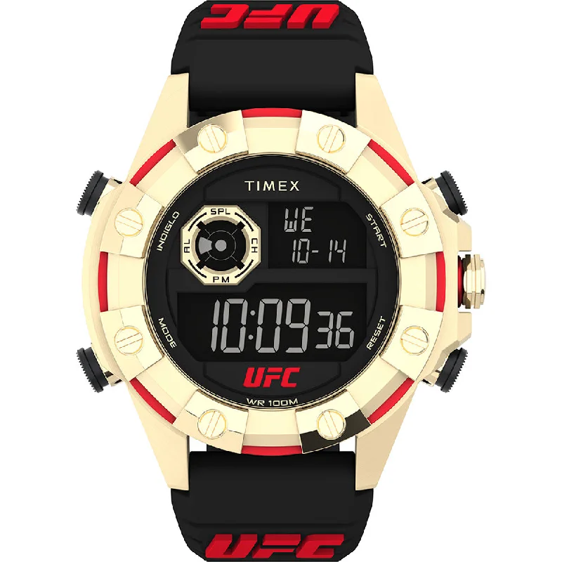 Mens Automatic Wind Style Smart Watches-TimexUFC Kick TW2V86600