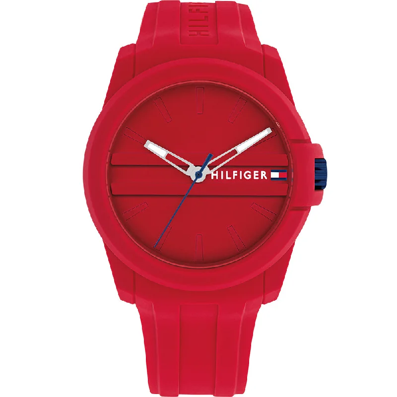 Men's Oval Case Digital Watches-Tommy Hilfiger Austin 1710598