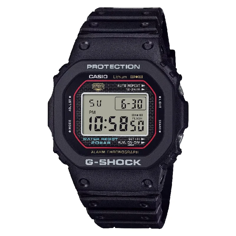 Men's Large Size Style Sports Watches-Orologio G-Shock DW-5000R-1AER colori originali cassa acciaio Men's Large Size Style Sports Watches-Orologio G-Shock DW-5000R-1AER colori originali cassa acciaio