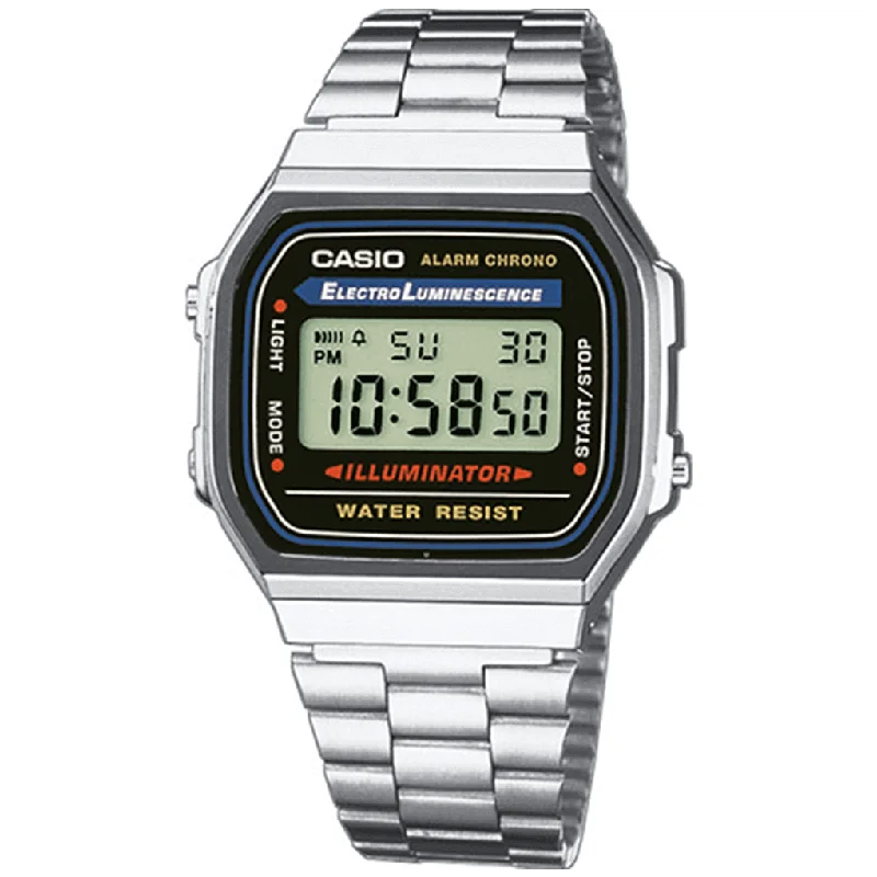 Men's Classic Watch Comparison-Casio Classic Vintage Retro Unisex Silver Watch A168WA-1YES Men's Classic Watch Comparison-Casio Classic Vintage Retro Unisex Silver Watch A168WA-1YES