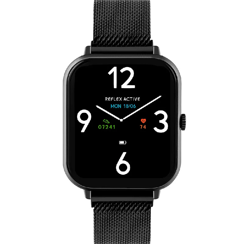 Mens Smart Style Smart Watches-Reflex Active RA23-4076 Series 23 Smartwatch