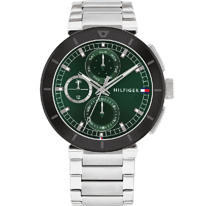 Men's Classic Style Digital Watches-Tommy Hilfiger Lorenzo 1792117 Multi-Function