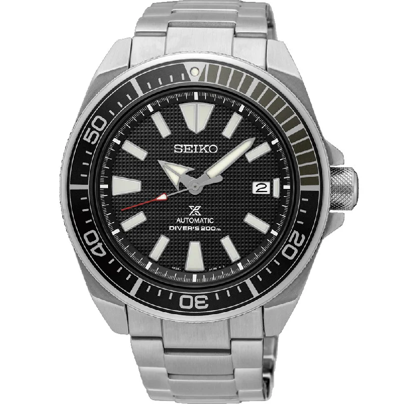 Men's Mechanical Watch Party Wear Style-Seiko Prospex SRPF03K Samurai Automatic Diver's