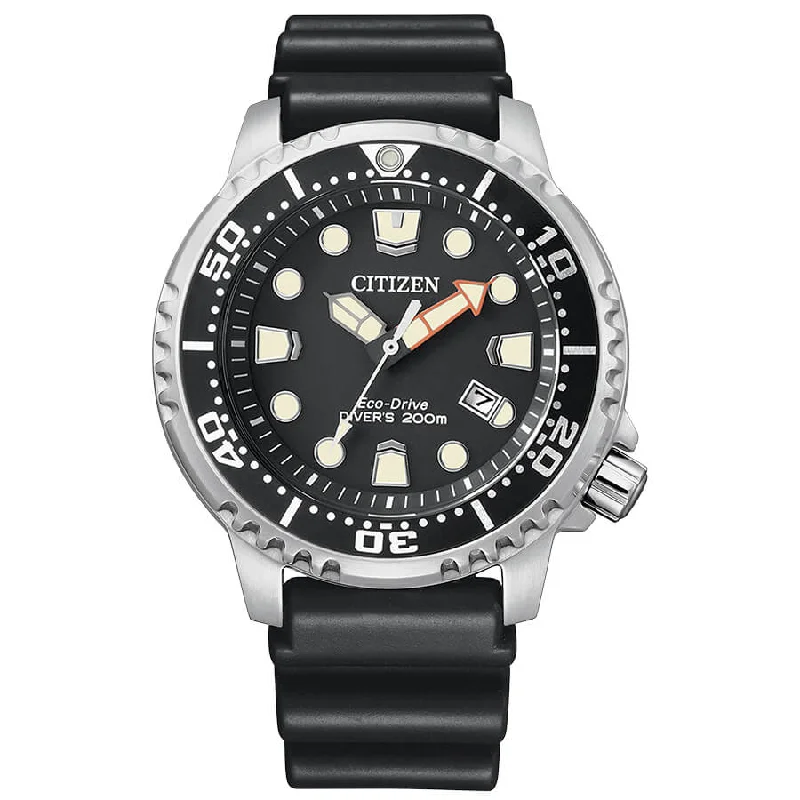 Men's Solar Powered Sports Watches-Orologio Citizen BN0150-10E Promaster gomma nero Men's Solar Powered Sports Watches-Orologio Citizen BN0150-10E Promaster gomma nero