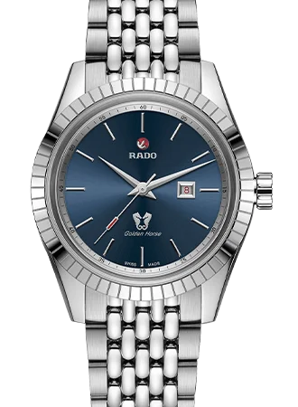 Women's Mechanical Watch Price-Golden Horse HyperChrome Classic Automatic Mid-Size Blue Ref. R33103203