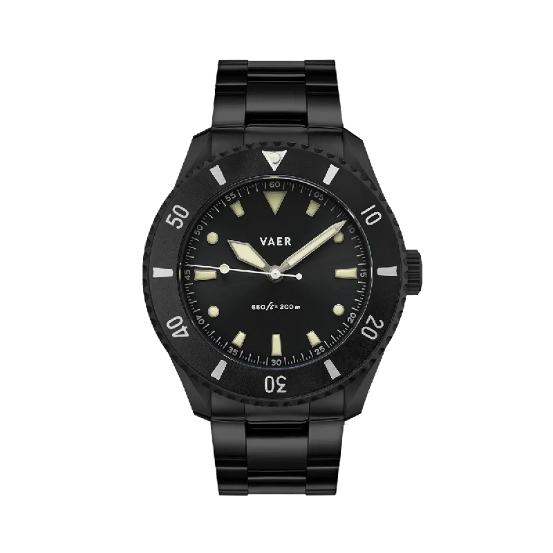 Men's Dive Watches with Multiple Strap Options -DS4 Meridian Tactical - Solar 38mm