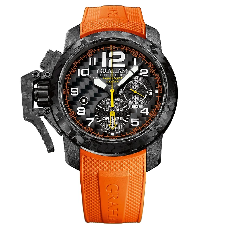 Men's Field Watches Innovation-Graham Orange Chronofighter Superlight Watch 2CCBK.O01A