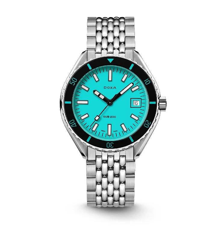 Men's Dive Watches for Scuba Diving Beginners -Aquamarine