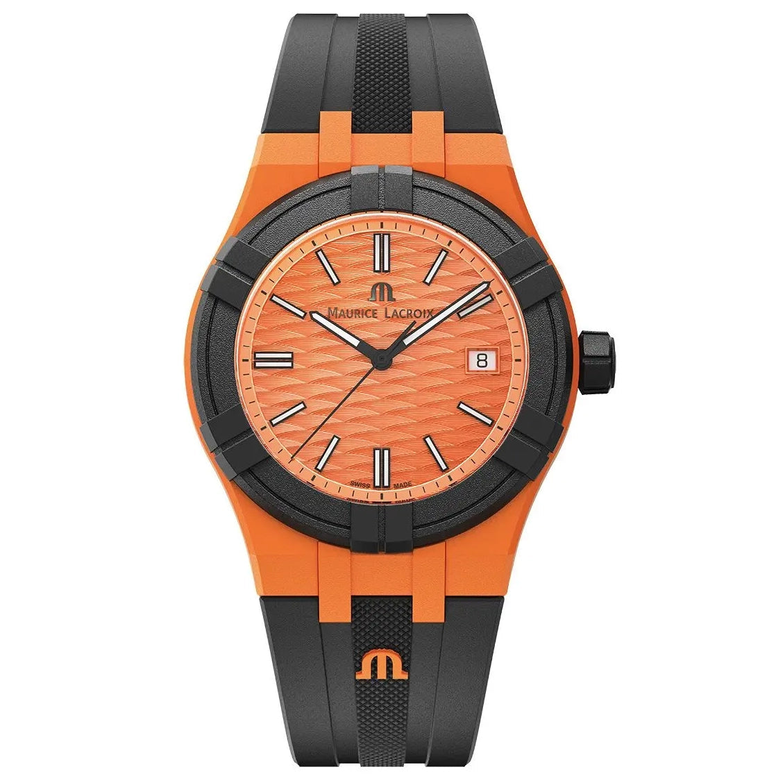 Men's Swiss Night Out Edition-Maurice Lacroix AIKON #tide Orange Watch AI2008-50050-300-0 Men's Swiss Night Out Edition-Maurice Lacroix AIKON #tide Orange Watch AI2008-50050-300-0