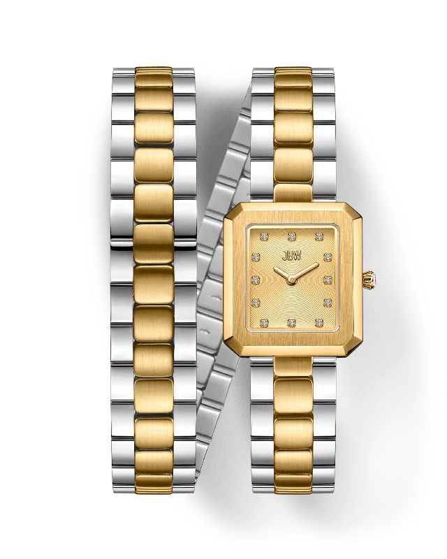 Women's Square Case Style Mechanical Watches-Arc Double | J6390K