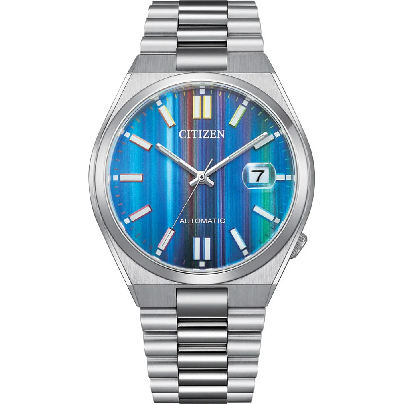 Men's Mechanical Watch Cushion Case Edition-Citizen NJ0151-53W Tsuyosa Automatic