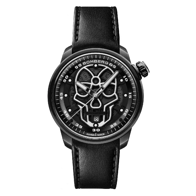 Men's Swiss Wedding Edition-Bomberg  Watch BB-01 Automatic Skull CT43APBA.23-3.11