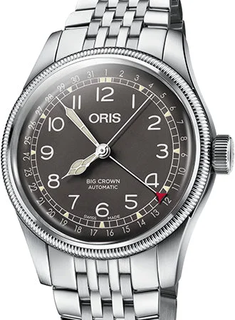 Men's Mechanical Watch Business Meeting Edition-Big Crown Pointer Date Black - Bracelet Ref. 01 754 7741 4064-07 8 20 22 Men's Mechanical Watch Business Meeting Edition-Big Crown Pointer Date Black - Bracelet Ref. 01 754 7741 4064-07 8 20 22