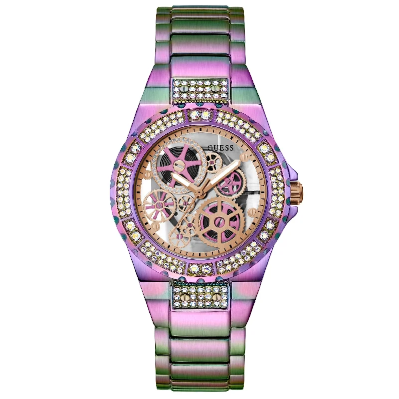 Men's Party Wear Style Dress Watches-Guess GW0302L3 Ladies Reveal Iridescent Watch