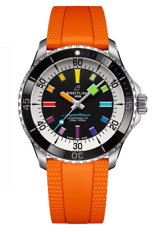 Men's Romantic Dinner Style Dress Watches-Breitling Superocean Automatic 42 A17375211B2S3