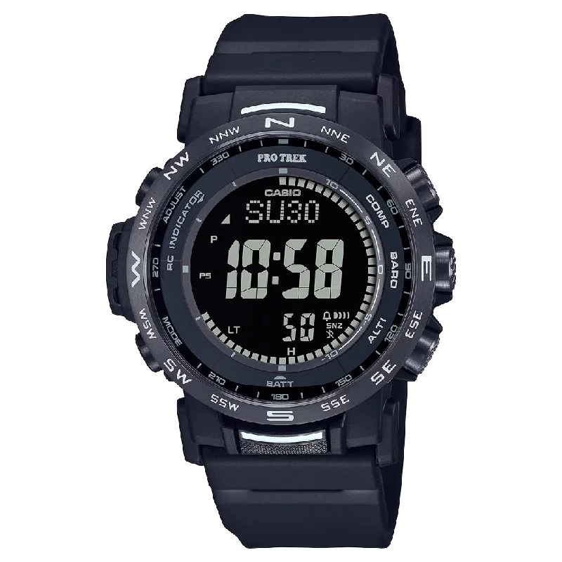 Men's Durable Radio Watches-Orologio Casio Pro Trek PRW-35Y-1BER altimetro solare radiocontrollato