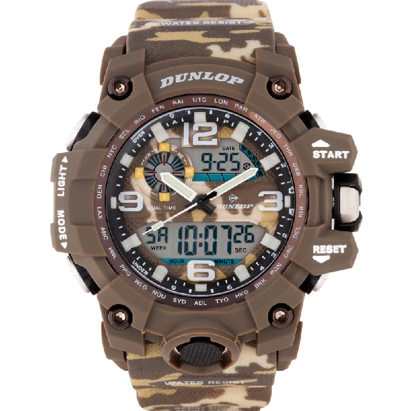 Mens Formal Event Design Smart Watches-Dunlop DUN294-G18