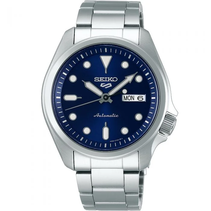 Men's Eco-Drive Style Digital Watches-Seiko 5 SRPE53K Automatic