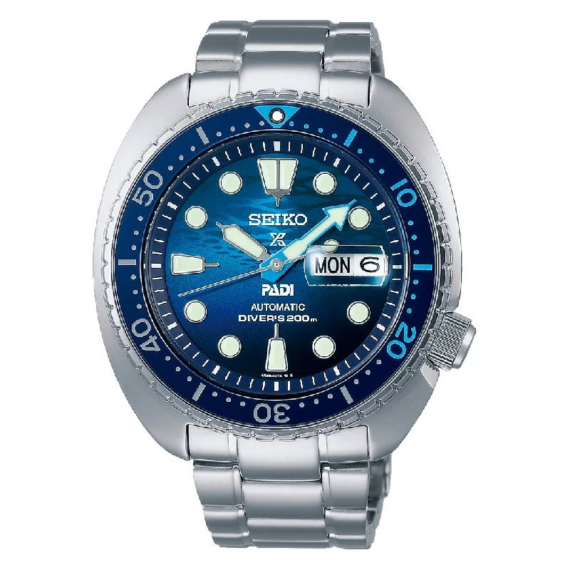 Men's Party Wear Style Men's Sports Watches-Seiko Prospex SRPK01K1 Turtle Padi edizione speciale blu Men's Party Wear Style Men's Sports Watches-Seiko Prospex SRPK01K1 Turtle Padi edizione speciale blu