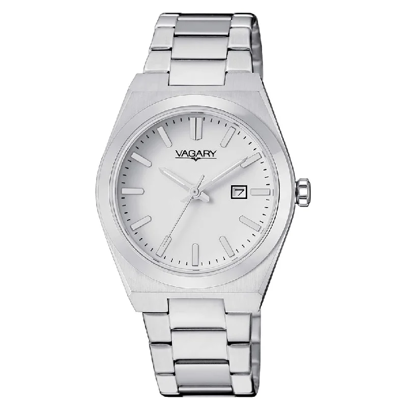 Women's Rectangular Case Design Mechanical Watches-Orologio Vagary da donna IU3-118-11 quadrante bianco Women's Rectangular Case Design Mechanical Watches-Orologio Vagary da donna IU3-118-11 quadrante bianco